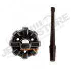 Kit antenne courte flexible 6" - 15cm pour Jeep Wrangler JL et Wrangler JL Unlimited