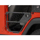Kit demi portes arrière tubulaire acier (sans kit de sacoches) - Couleur : Black Denim - Jeep Wrangler JK Unlimited