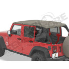 Bikini header version: "Safari" , couleur: Khaki diamond, Jeep Wrangler JK Unlimited 4 portes