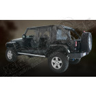 Bâche complète Suntop Cargo Top U4, couleur: Sable (Deep Sand) pour Jeep Wrangler JK Unlimited (4 portes) (Default)