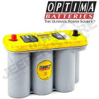 Batterie Optima Jaune 12V - CCA: 975A - C20: 75AH - C5: 65AH , 2.8L CRD Jeep Wrangler JK 
