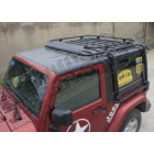 Galerie de toit acier pour Jeep Wrangler JK (2 portes)