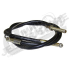 Câble de frein à main, longueur: 44-1/2" / 113.03cm pour Jeep CJ2A , CJ3A , CJ3B , CJ5 , CJ6