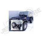 Cab Cover, Gray; 92-06 Jeep Wrangler YJ/TJ