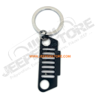 Porte clef Jeep noir, calandre "Wrangler"