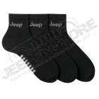 Chaussettes Jeep noir (basse, socquettes) 1 paire (TAILLE 43 à 46).