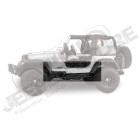 Kit de protections de bas de caisse (en alu) pour Jeep Wrangler YJ