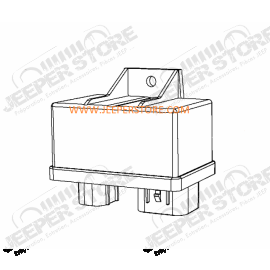 Module de préchauffage 3.0L CRD (moteur VM) pour Jeep Grand Cherokee WL, WK2 