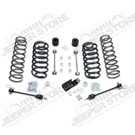 TJ: 4” Coil Spring Base Lift Kit w/ Quick Disconnects – No Shocks