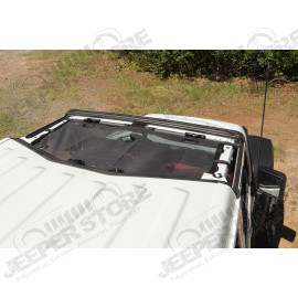 Bikini pour hardtop, couleur: noir mesh Jeep Wrangler JL et Wrangler JL Unlimited (2 et 4 portes)