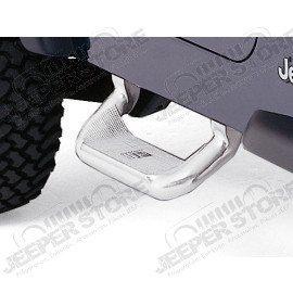 Kit de marche pieds aluminium poli Jeep Wrangler TJ (la paire) 