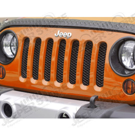 Grille de protection de radiateur moteur en acier noir - Jeep Wrangler JK - 1523.24 / 11401.31