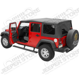 Kit marchepied électrique avec plateau - Jeep Wrangler JK Unlimited (4 portes) - 1534.27 / 75122-15 / 75652-15 / 7565215 / TM6124101 / AGGJWJK4ESS