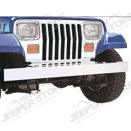 Pare chocs avant acier / inox (sans perforation) - Jeep CJ - 1543.04