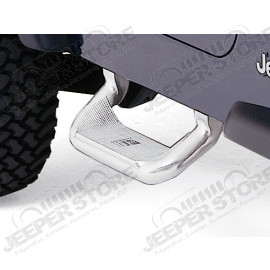 Kit de marche pieds aluminium poli Jeep Wrangler YJ (la paire) 