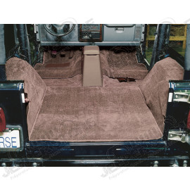 Moquette d'intérieur complète MARRON (brun) sans isolation Jeep Wrangler TJ
