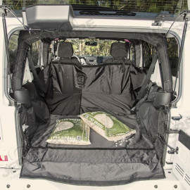 Housse de protection de benne pour Jeep Wrangler JK (4 portes) (pour modèle sans le caisson de l'autoradio)