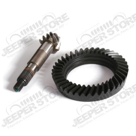 Ring and Pinion, 4.10 Ratio, Short, Front; 97-06 TJ/ZJ, for Dana 30