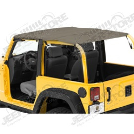 Bikini Header version Safari - Couleur : Khaki Diamond - Jeep Wrangler JK (2 portes)