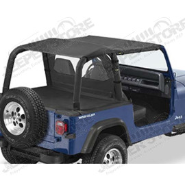 Bikini Version "Safari" - Couleur : Black Denim - Jeep Wrangler YJ - 52529-15 / 51524-15 / 41524-15