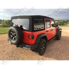 Bâche complète d'origine Mopar couleur noir pour Jeep Wrangler JL Unlimited (4 portes)