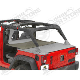 Extension couverture de plateau de chargement "Duster" Couleur Khaki Diamond - Jeep Wrangler JK Unlimited - 90034-36