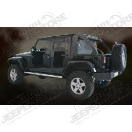 Bâche complète Suntop Cargo Top U4, couleur: Sable (Deep Sand) pour Jeep Wrangler JK Unlimited (4 portes) (Default)
