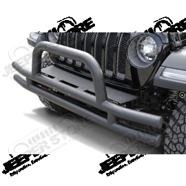 Pare chocs avant tubulaire acier noir (sans emplacement antibrouillard) - Jeep Wrangler JK