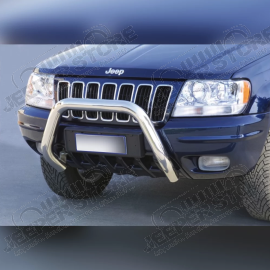 Pare buffles acier inox pour Jeep Grand Cherokee WJ, WG