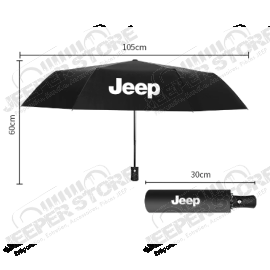 Goodies : Parapluie Jeep rétractable de couleur noire