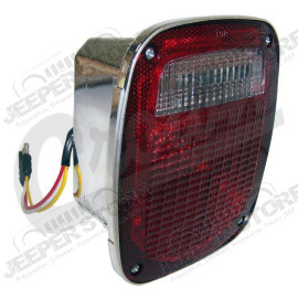 Tail Lamp with Side Marker (Right-Chrome)