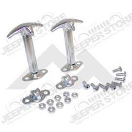 Hood Catch Kit (Stainless-Set of 2)