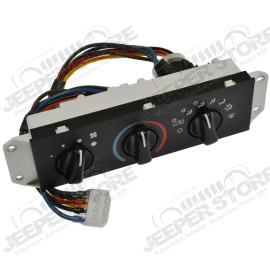 Kit de boutons de ventilation de tableau de bord (avec clim) - Jeep Wrangler TJ - 55037612AA