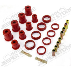 Suspension Control Arm Bushing Kit, Front, Red; 93-98 Grand Cherokee
