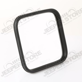 Door Mirror Head, Chrome; 55-86 Jeep CJ5/CJ6/CJ7/CJ8 Scrambler