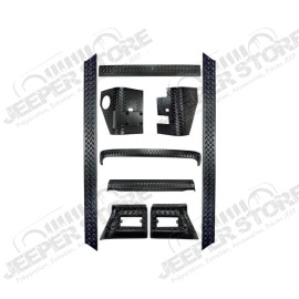 Body Armor Kit, Full, 9 Piece; 97-06 Jeep Wrangler TJ