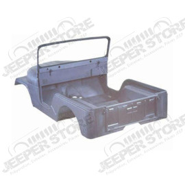 Body Tub Kit, Reproduction, Steel; 55-68 Jeep CJ5