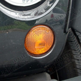 Parking Light Assembly, Left Amber; 07-13 Jeep Wrangler JK