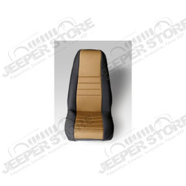 Seat Cover Kit, Front, Neoprene, Tan; 76-90 Jeep CJ/Wrangler YJ