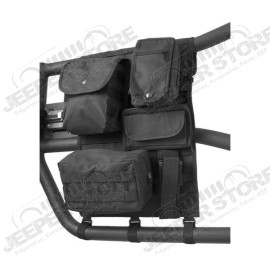 Tube Door Cover Kit, Cover/Bags; 97-18 Jeep Wrangler TJ/JK