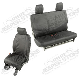 Elite Ballistic Seat Cover Kit; 07-10 Jeep Wrangler JK, 2 Door
