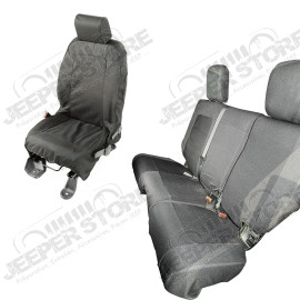 Elite Ballistic Seat Cover Kit; 07-10 Jeep Wrangler JKU, 4 Door
