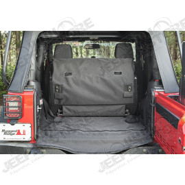 C3 Cargo Cover, No Subwoofer; 07-18 Jeep Wrangler JK, 2 Door