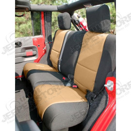 Seat Cover, Rear, Neoprene; 07-18 Jeep Wrangler JKU