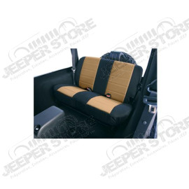 Seat Cover Kit, Rear, Fabric, Tan; 97-02 Jeep Wrangler TJ