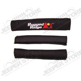 Grab Handle Cover Kit, Neoprene, Black; 87-95 Jeep Wrangler YJ