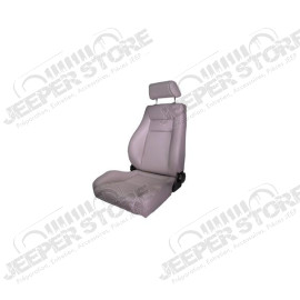 Ultra Seat, Front, Reclinable, Gray; 76-02 Jeep CJ/Wrangler YJ/TJ