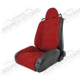 RRC Off Road Racing Seat, Reclinable, Red; 97-06 Jeep Wrangler TJ