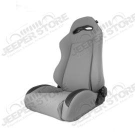 Sport Seat, Front, Reclinable, Gray; 84-01 Jeep Cherokee XJ