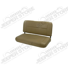 Seat, Rear, Fixed, Nutmeg; 55-95 Jeep CJ/Wrangler YJ